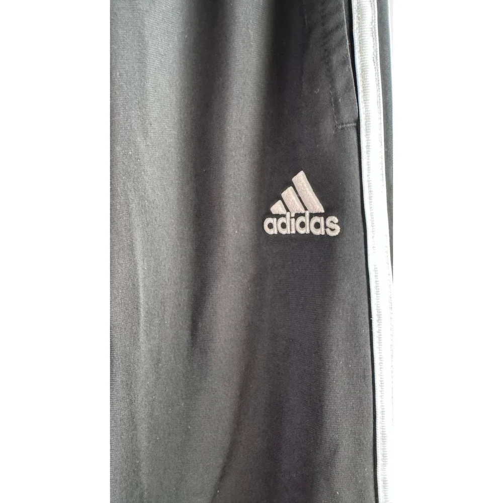 Adidas Tiro Track Pants Estimated Mens Small Black White Stripe Soccer Jogger